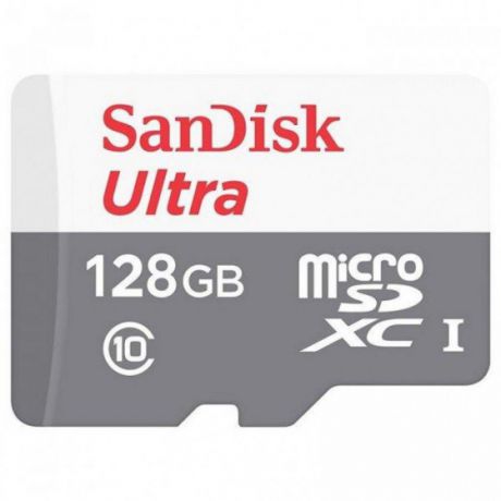 Карта памяти Sandisk microSDXC 128Gb Class10 (SDSQUNS-128G-GN6MN) Ultra 80
