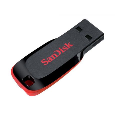 Флешка SanDisk Cruzer Blade 32Gb (SDCZ50-032G-B35) USB2.0 черный/красный