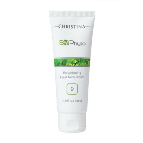 Осветляющий крем для кожи вокруг глаз и шеи Christina Bio Phyto Enlightening Eye and Neck Cream, 75 мл