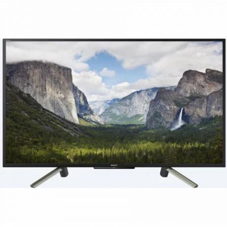 Телевизор Sony 50" KDL50WF665BR черный/серебристый