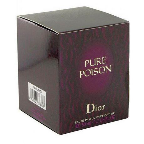 Парфюмерная вода Christian Dior Poison Pure edp, 50 мл, женская