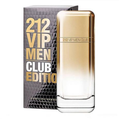 Туалетная вода Carolina Herrera 212 Vip Club men edt, 100 мл, мужская