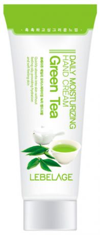 Крем для рук увлажняющий Lebelage Daily Moisturizing Green Tea Hand Cream, 100мл