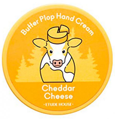 Питательный крем-масло для рук Etude House Butter Plop Hand Cream Cheddar Cheese