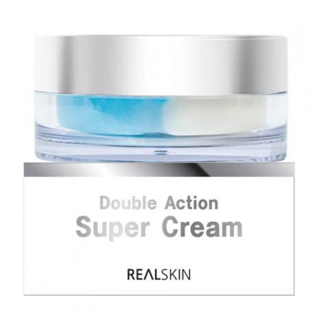 Крем для лица двойной RealSkin Double Action Super Cream, 100 гр