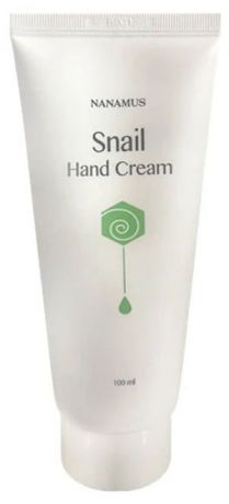 Крем для рук с улиточным муцином Nanamus Snail Hand Cream, 100 мл