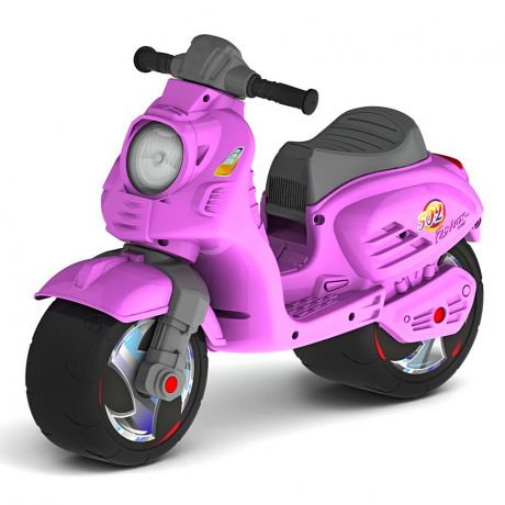 Каталка-мотоцикл RT СКУТЕР цвет розовый