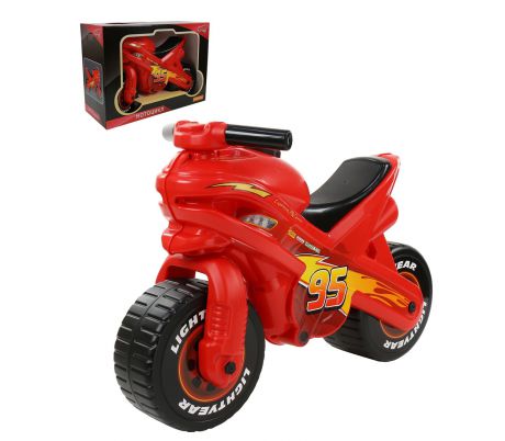 Каталка-мотоцикл Molto Disney/Pixar "Тачки" (в коробке)