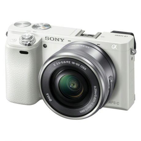 Цифровой фотоаппарат Sony Alpha A6000 Kit 16-50 mm F3.5-5.6 E OSS PZ White