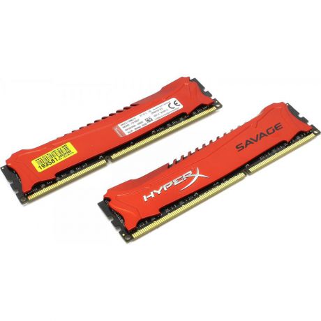 Память DDR3 Kingston 2x8Gb HyperX Savage Red (HX321C11SRK2/16)