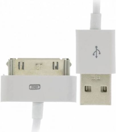 Wolt USB Type-A - Apple 30 pin 1м (белый)