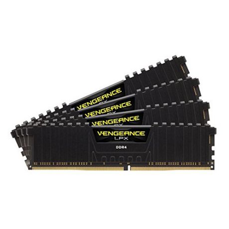 Модуль памяти CORSAIR Vengeance LPX CMK32GX4M4Z3200C16 DDR4 - 4x 8Гб 3200, DIMM, Ret