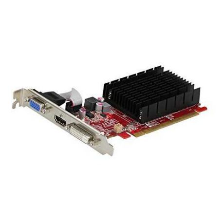 Видеокарта POWERCOLOR AMD Radeon R5 230 , AXR5 230 2GBK3-HE, 2Гб, DDR3, Low Profile, Ret