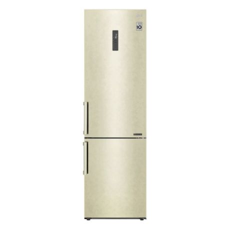 Холодильник LG GA-B509BEGL, двухкамерный, бежевый