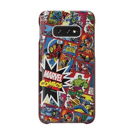 Чехол (клип-кейс) SAMSUNG Marvel Case MComics, для Samsung Galaxy S10e, красный [gp-g970hifghwh]