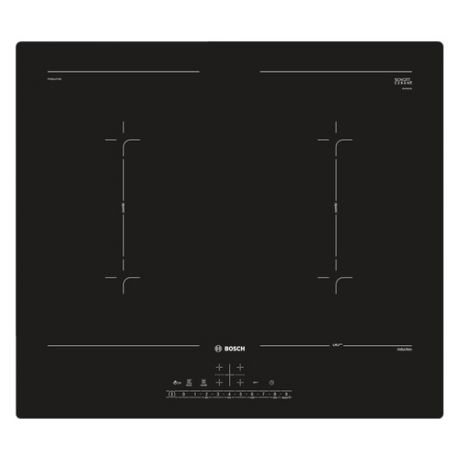 Индукционная варочная панель BOSCH PVQ611FC5E, индукционная, независимая, черный