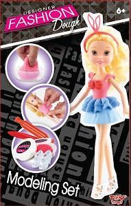 Набор для творчества Toy Target Fashion Dough с пластилином и куклой 99110