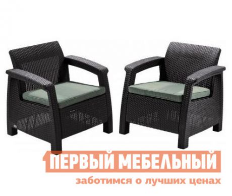Комплект пластиковой мебели Keter CORFU DUO SET 17197993