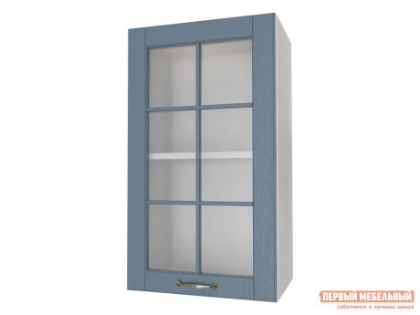 Кухонный модуль Первый Мебельный Шкаф 1 дверь со стеклом 40 см Палермо