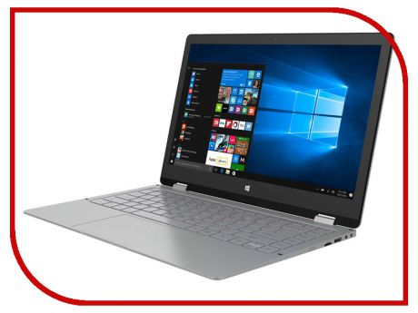 Ноутбук Irbis NB163 Silver (Intel Celeron N3350 1.1 GHz/3072Mb/64Gb/Intel HD Graphics/Wi-Fi/Bluetooth/Cam/13.3/1920x1080/Windows 10 Home)