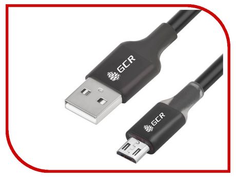 Аксессуар Greenconnect USB 2.0 AM - Micro B 5pin 1.5m Black GCR-51162