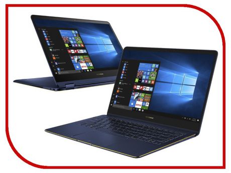 Ноутбук ASUS UX370UA-C4277T Blue 90NB0EN1-M09750 (Intel Core i5-8250U 1.6 GHz/8192Mb/256Gb SSD/Intel HD Graphics/Wi-Fi/Bluetooth/Cam/13.3/1920x1080/Touchscreen/Windows 10 64-bit)