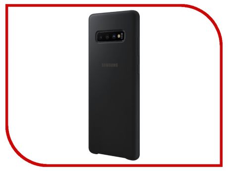 Аксессуар Чехол для Samsung Galaxy S10 Plus Silicone Cover Black EF-PG975TBEGRU