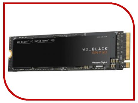 Жесткий диск 250Gb - Western Digital SN750 NVME SSD Black WDS250G3X0C