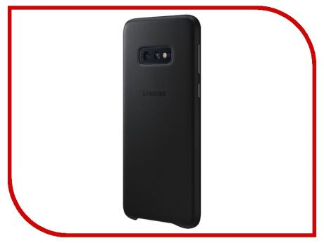 Аксессуар Чехол для Samsung Galaxy S10E Leather Cover Black EF-VG970LBEGRU