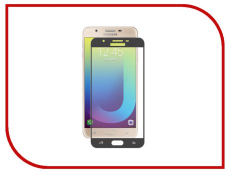 Аксессуар Защитный экран Red Line для Samsung Galaxy J7 Prime Full Screen Tempered Glass Full Glue Black УТ000017680