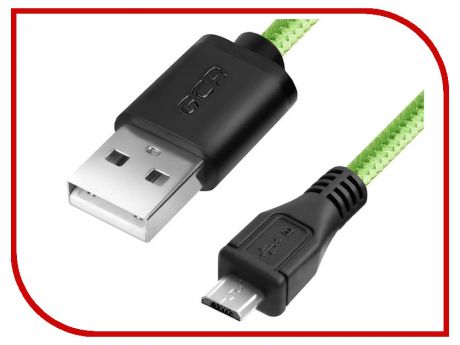 Аксессуар Greenconnect USB AM - micro B 5pin 0.5m Black GCR-UA12MCB6-BB2S-G-0.5m