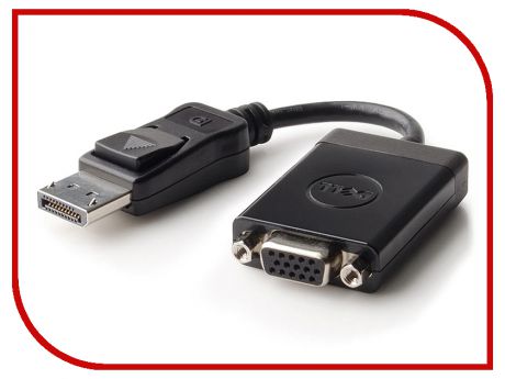 Аксессуар Dell Adapter DisplayPort - VGA 470-AANJ / 470-ABEL / 470-11404