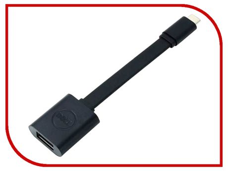 Аксессуар Dell Adapter USB-C - USB A 3.0 470-ABNE