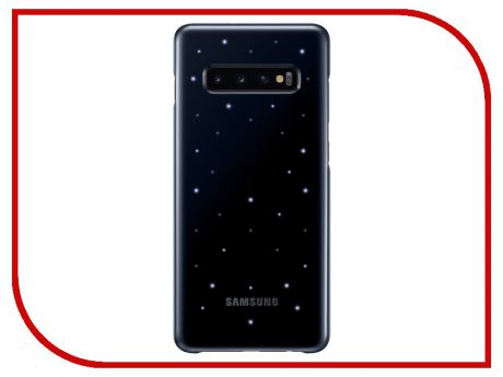 Аксессуар Чехол для Samsung Galaxy S10 Plus LED Cover Black EF-KG975CBEGRU