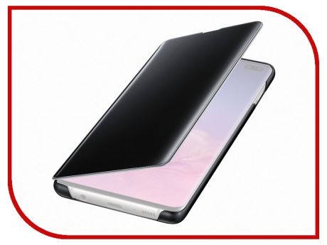 Аксессуар Чехол для Samsung Galaxy S10 Plus Clear View Cover Black EF-ZG975CBEGRU