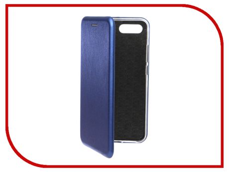 Аксессуар Чехол для Huawei Honor 10 Innovation Book Silicone Magnetic Blue 14644