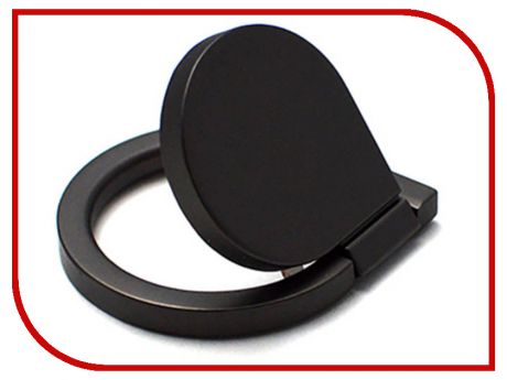 Кольцо-держатель для смартфона DF Ring-01 Black