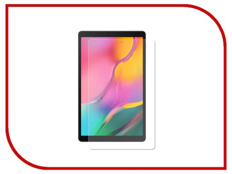 Аксессуар Закаленное стекло DF для Samsung Galaxy Tab A 10.1 2019 sSteel-71