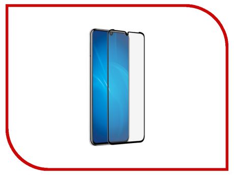 Аксессуар Закаленное стекло DF 3D Full Screen для Huawei P30 hwColor-99 Black