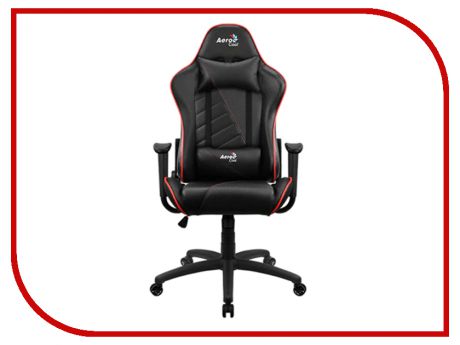 Компьютерное кресло AeroCool AC110 AIR Black-Red