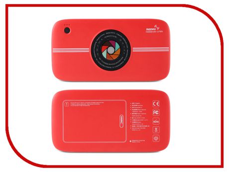 Аккумулятор Remax Power Bank RPP-91 10000mAh Wireless Camera Red