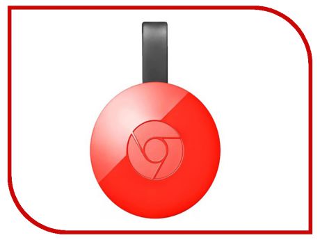 Медиаплеер Google Chromecast 2015 Red