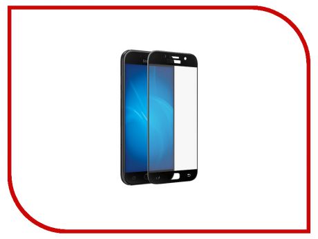 Аксессуар Защитное стекло Brosco для Samsung Galaxy A5 2017 3D Black SS-A5(7)-3D-GLASS-BLACK