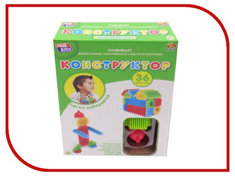 Конструктор ABtoys KidBlock 36 дет. PT-00788