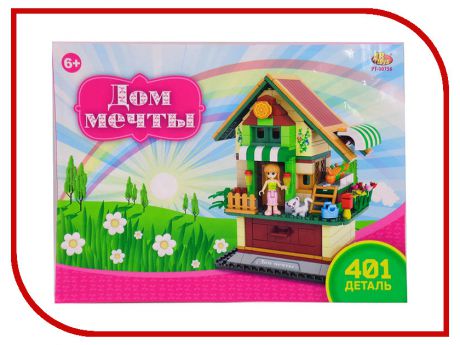 Конструктор ABtoys KidBlock Дом мечты 401 дет. PT-00756