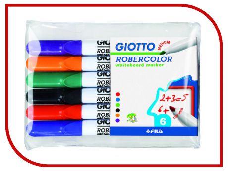 Маркер Giotto Robecolor Whiteboard Medium 6шт 414200