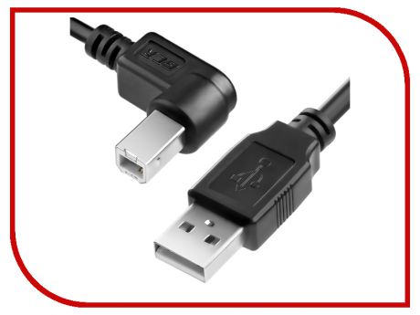 Аксессуар Greenconnect Premium USB 2.0 AM - BM 3.0m Black GCR-UPC3M2-BB2S-3.0m