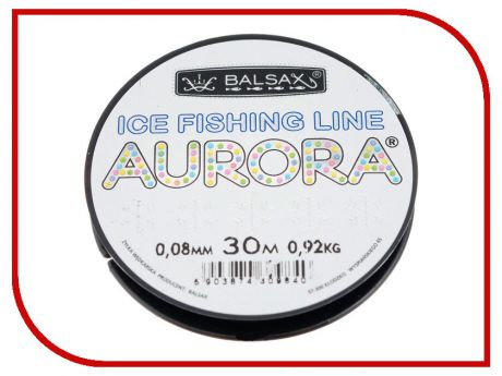 Леска Balsax Aurora 30m 0.08mm 13-12-20-526
