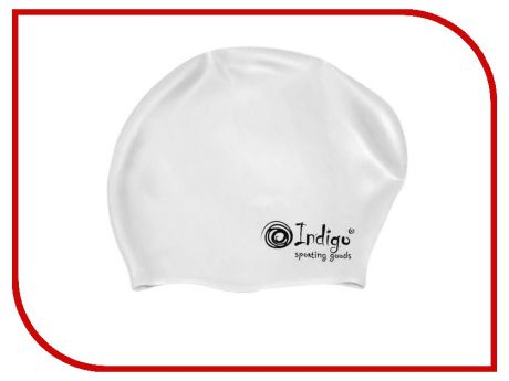 Шапочка Indigo Silicone 809 SC Для длинных волос White