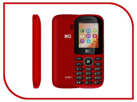 Сотовый телефон BQ 1807 Step+ Red